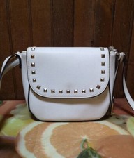 Borsa a spalla bianca, molto