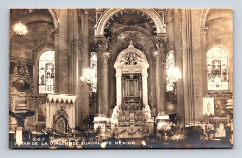 Cartolina rppc altar la - de,