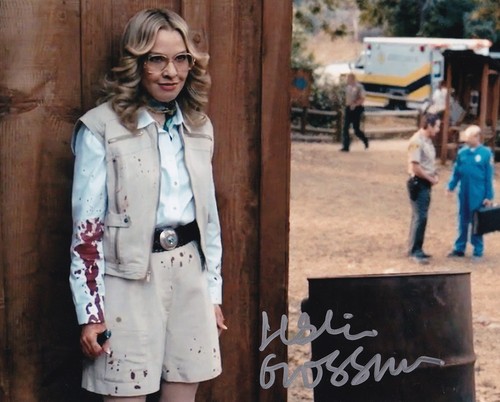 Leslie grossman autografo - leslie,