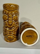 Set di 4 tazze Tiki NUOVISSIME