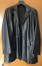 Giacca Vintage In Vera Pelle