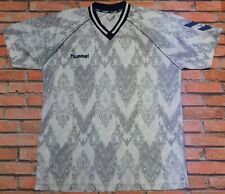HUMMEL MAGLIA CALCIO SHIRT NOLEL STREETWEAR VINTAGE MADE IN ENGLAND (217) tg. L