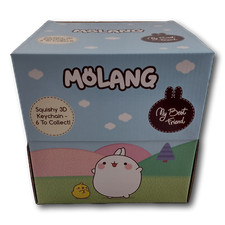 Molang Squishy 3D Keychain