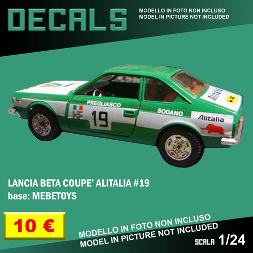 Decals repro lancia beta - lancia,