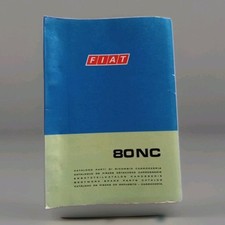 Autocarro Fiat 80NC Catalogo Parti Di Ricambio D'epoca Carrozzeria 