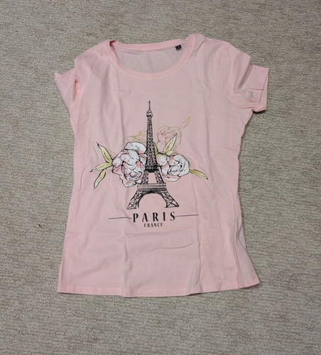 Shirt rosa parigi francia - t-shirt,