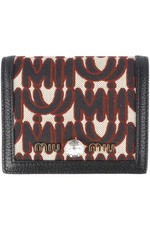 PORTAFOGLIO MIU MIU NERO