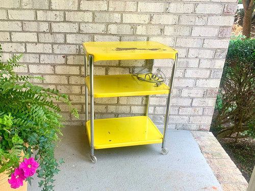 Carrello bar giallo cosco - da,