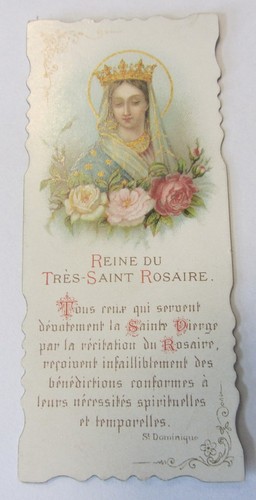Canivet santino holy card - canivet,