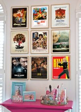 Poster vintage arti marziali karate kung fu ninja stampa film immagine da parete A4 +