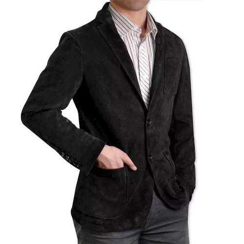 Blazer uomo vera pelle - pelle, di