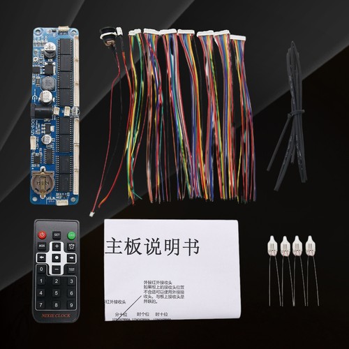 Scheda tubo nixie - tubo, +