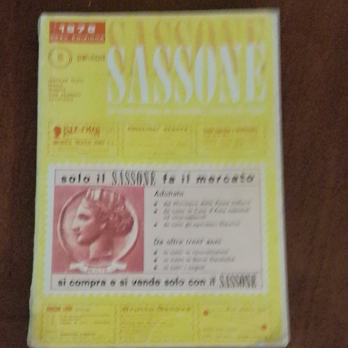 Sassone catalogo filatelico - catalogo,