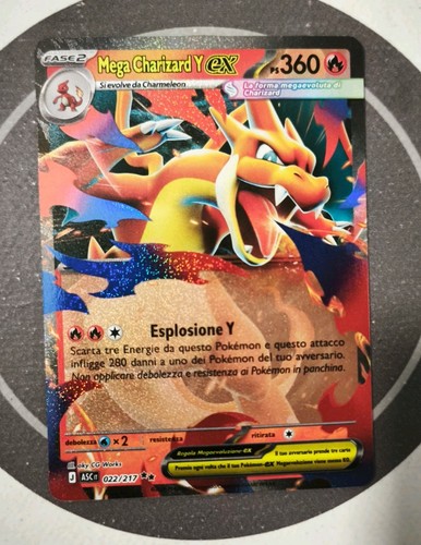 Carta pokemon mega charizard - carta,