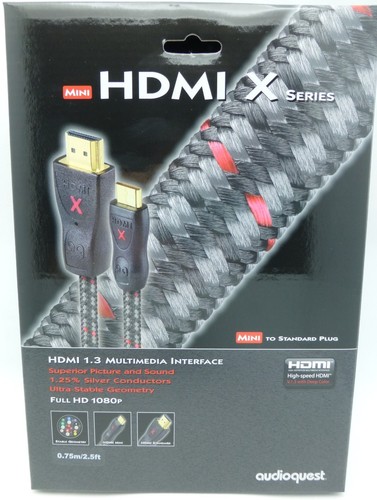 Audioquest mini hdmi - x,