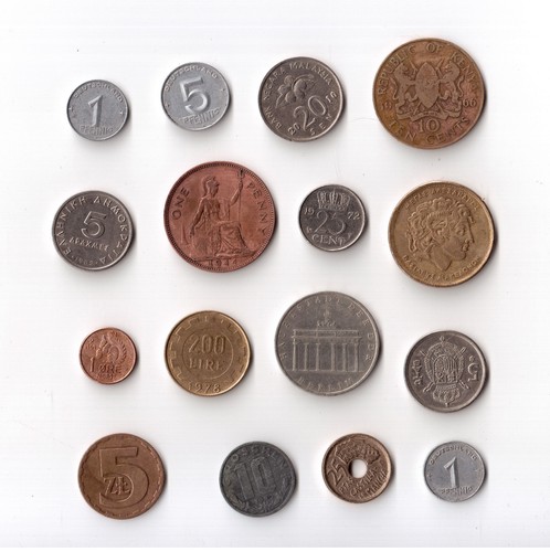 Pcs world coin - 16, set