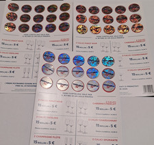 45 Bollini Esselunga Collezione Calici RIEDEL - 3 schede complete