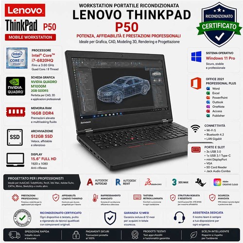 Notebook workstation portatile - workstation,