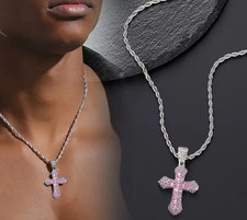 Croce Argento Ghiacciato