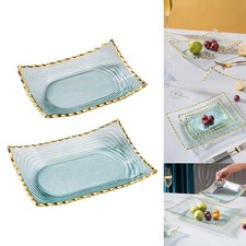 Vassoio da portata in vetro