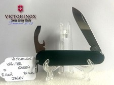 COLTELLINO VICTORINOX WAITER GREEN 84MM 8 FUNZ SWISS ARMY KNIFE LOGOS