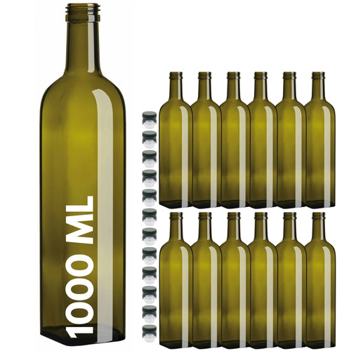 Bottiglie marasca per olio - 12,