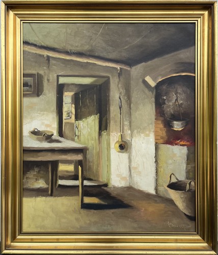 Impressionista salone casa - impressionista,