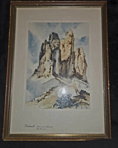 Vintage aldo raimondi - vintage, framed