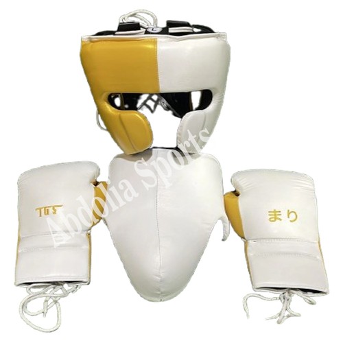 Kit boxe set guanti copricapo - kit,