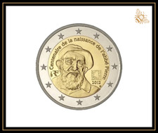 2€ UNC France 2012 Abbé