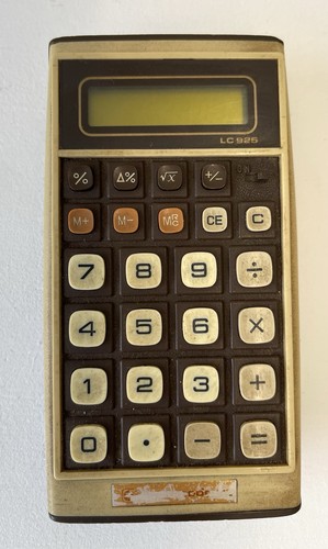 Calcolatrice commodore cc925 - calcolatrice,