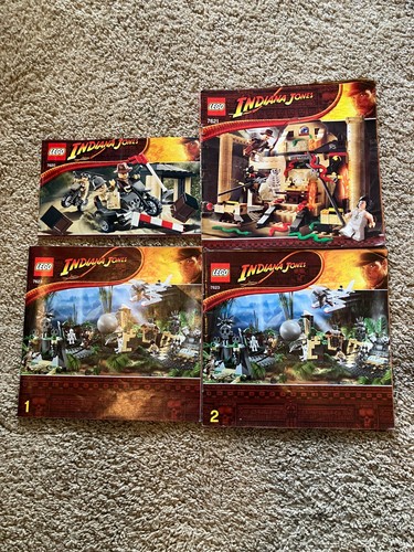 Lego indiana jones manuali - jones,