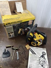 Vtg McCulloch Pro Mac 390 cuts