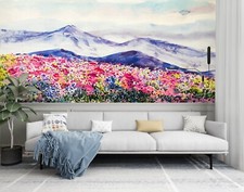 Carta da parati 3D giardino