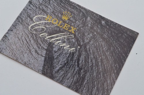 Rolex cellini libretto manuale - cellini,