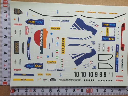 Decals seat cordoba wrc - seat,