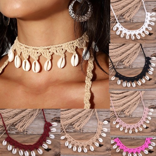 Boho summer shell girocollo - summer,