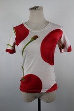 DOLCE & GABBANA D&G MAGLIA DONNA TG S T-SHIRT WOMAN ITALY VINTAGE LOGO TOP