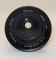 VIVITAR 28mm 1:2.5 Auto Wide
