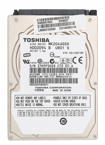 Hard disk toshiba mk2046gsx - disk,