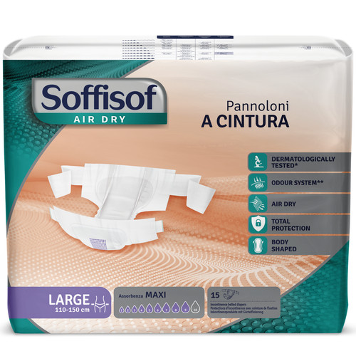 Soffisof air dry pannoloni - dry, con