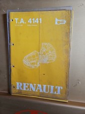Manuale Officina 1984 Trasmissione Automatica Renault 4141 Per Renault 20,25,30 