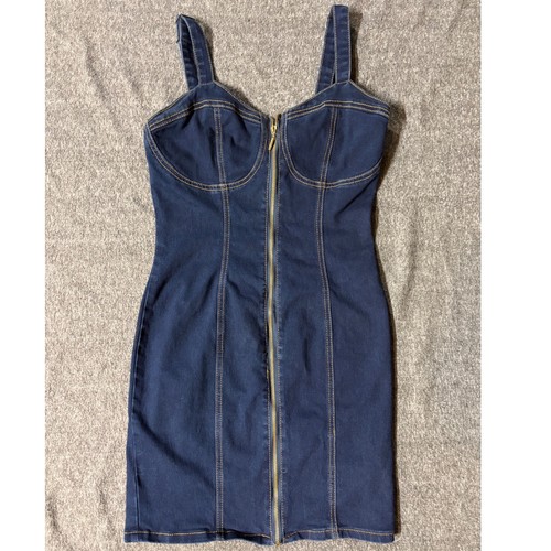 Mini abito nicki minaj denim - abito,