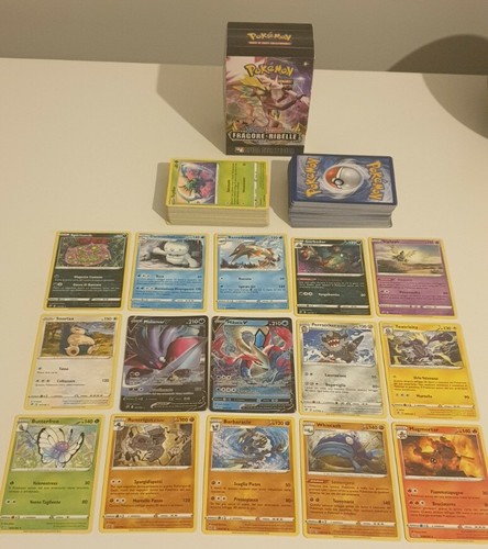 Lotto carte pokemon fragore - carte,