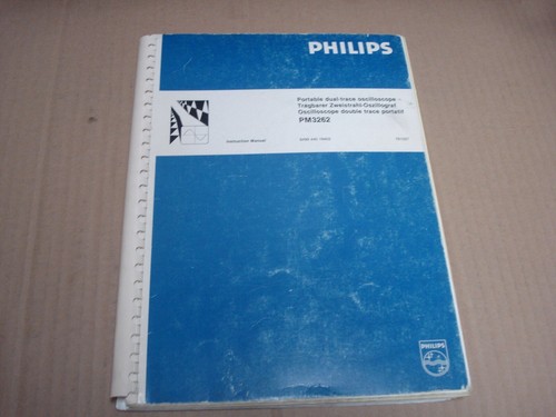 Philips pm3262 oscilloscopio - philips,