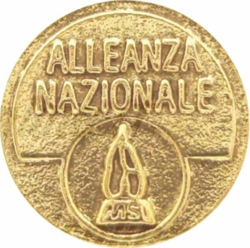 Distintivo alleanza nazionale - distintivo,
