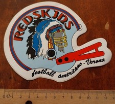 Verona Red Skins Adesivo Football Americano no ultras