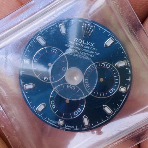 Rolex blue nos dial - blue, for