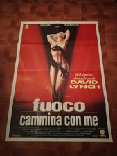 Manifesto Originale 100x140cm. FUOCO CAMMINA CON ME David Linch TWIN PEAKS 1992