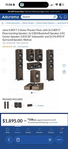 Jamo 809 confezione home - s,